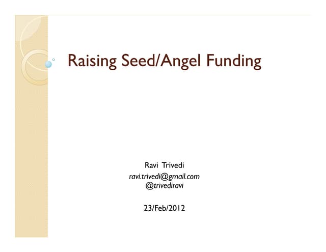 Angel Fundraising