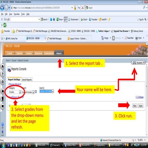 How to Run a Grade Report in Angel