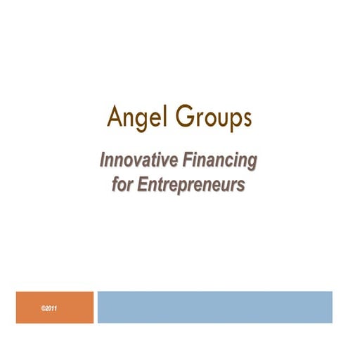 Angel groups in South Africa - seminar at UCT