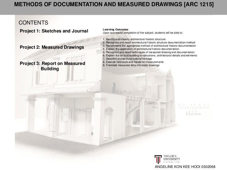 Crafting The Architectural Measured Drawings The Plan vrogue.co
