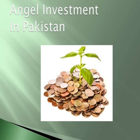 Need for Angel investment in Pakistan 