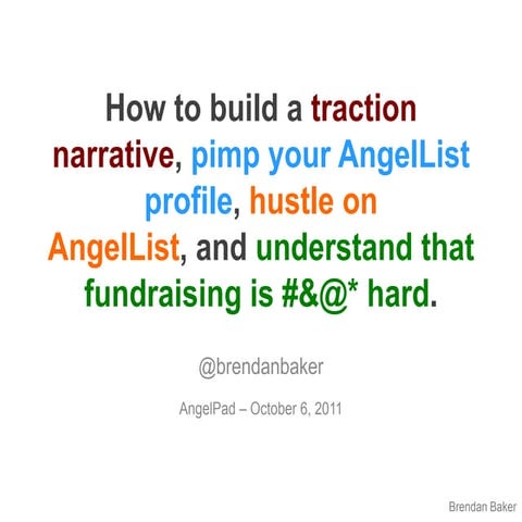 AngelPad Session BB 10.6.11