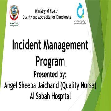 Incident reporting | ODP