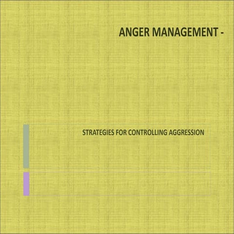 Anger management   12 strategies for