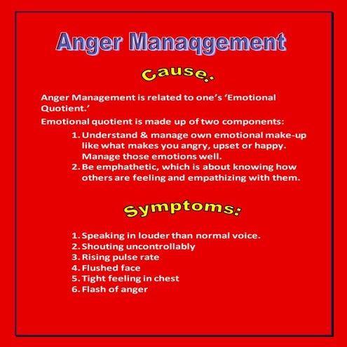 Anger Management