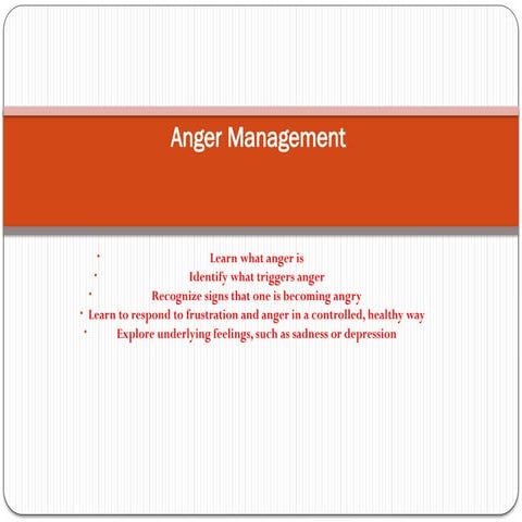 ANGER Management for Kids | PDF