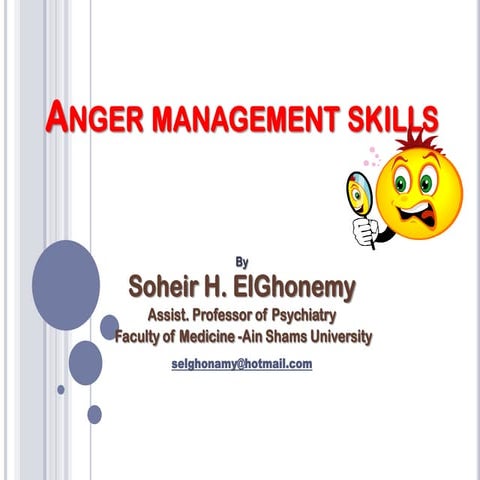 Anger management skills 2nd