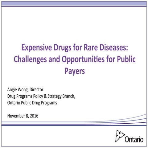 Managing Value for Sponsors and Users in Public and Private Drug Plans: Angie...