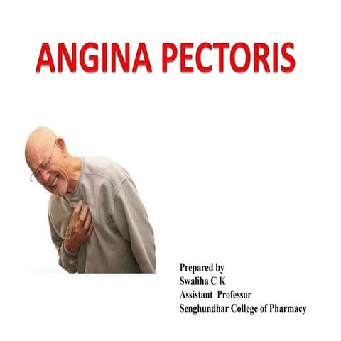Angina pectoris