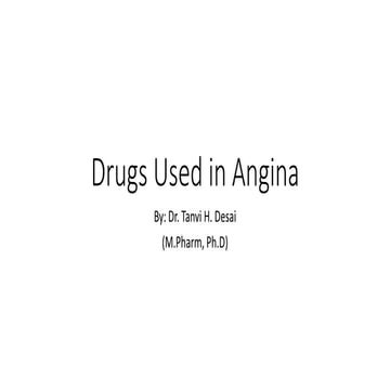 Pharmacology  2 bachelor of Pharmacy angina.pdf