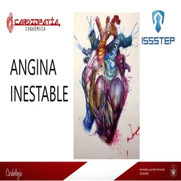 Angina inestable | PPTX