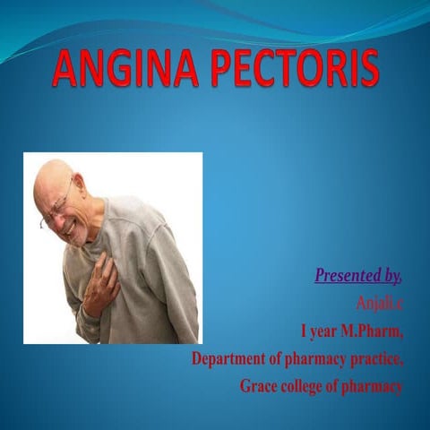 Angina pectoris