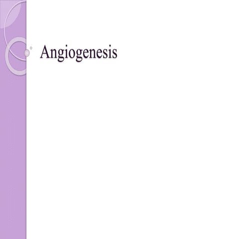 Angiogenesis