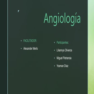angiologia.pptx angiologist animales oooo | PPTX