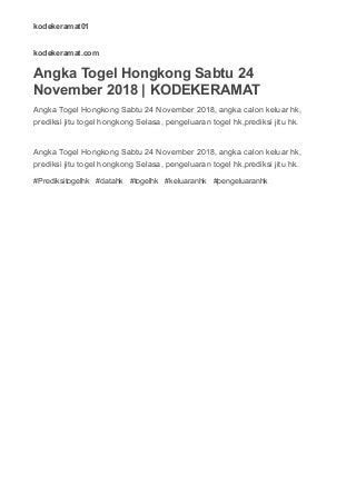 daftar togel hongkong november 2017