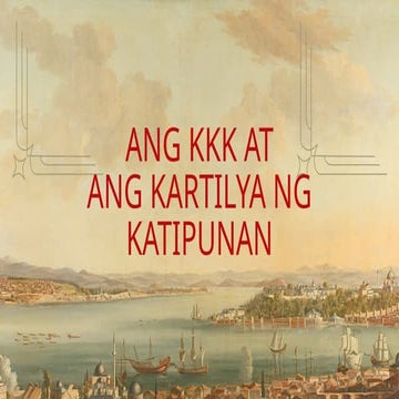Katipunan and Sanduguan: Filipino Unity and Revolution History | PPTX