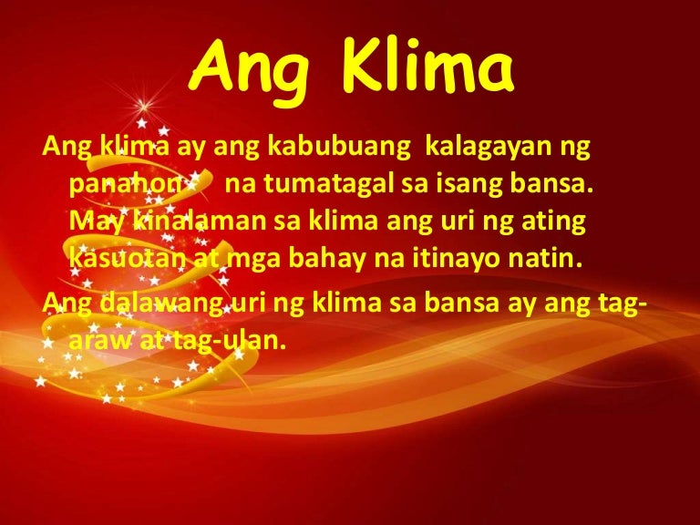 Ang klima