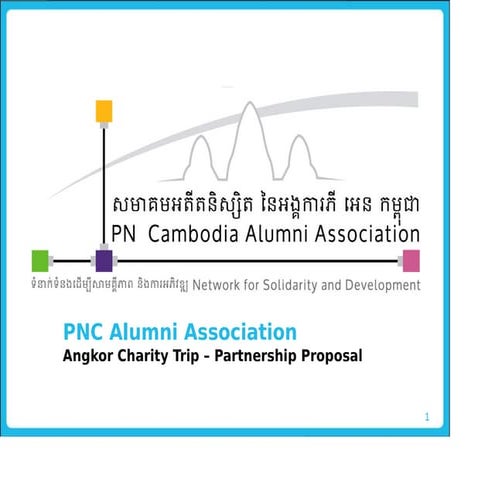 Angkor charity trip partnership proposal