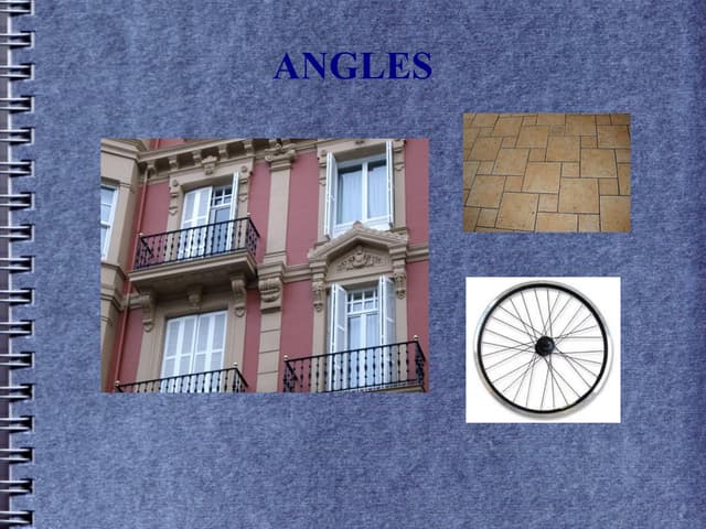 Angles. Types and parts