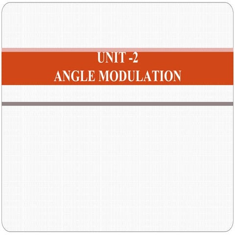 angle_sbh modulation signal waveforms introduction