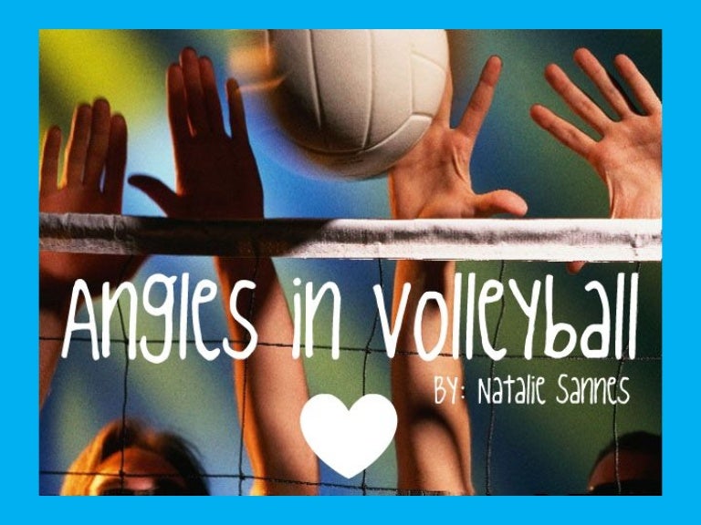 Angles in Volleyball