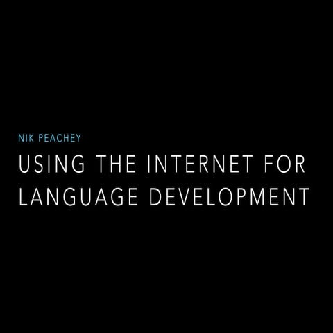Using the internet for language development