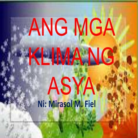 Ang mga klima ng asya