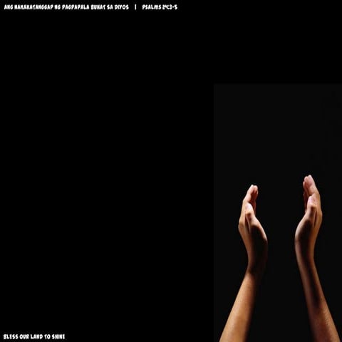 Ang nakakatanggap ng pagpapala buhat sa dios