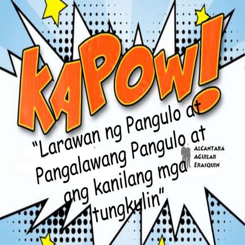 Ang pangulo at pangalawang pangulo ng pilipinas