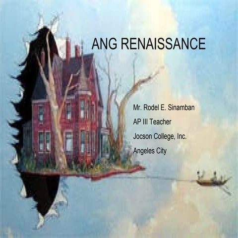 Ang Renaissance Ap Iii