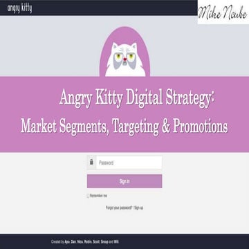 Mobile App Digital Marketing Strategy Example