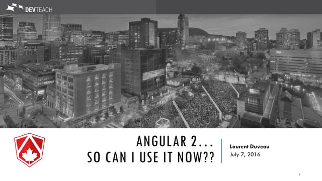 Angular 2... so can I use it now??