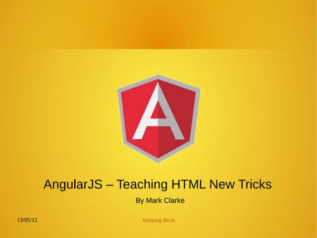 Introduction to AngularJS | PDF