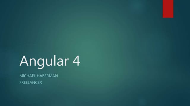 Angular 4 - quick view