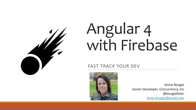 Angular 4 with firebase
