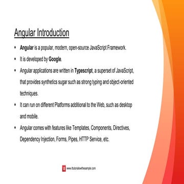 Angular Introduction | PPT