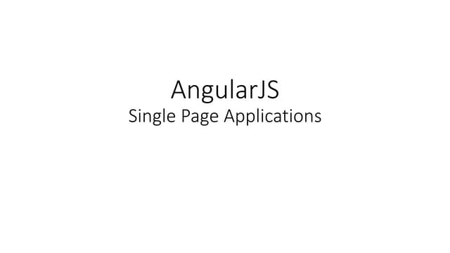 Angular js