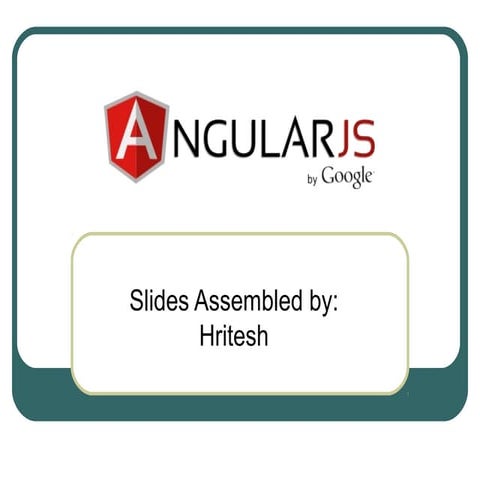 Angular js | PPT