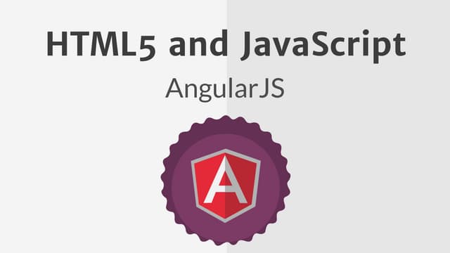 Angular js Fundamentals
