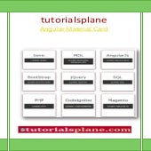 Angular Material Card | tutorialsplane.com