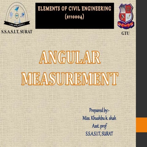 Angular measurement