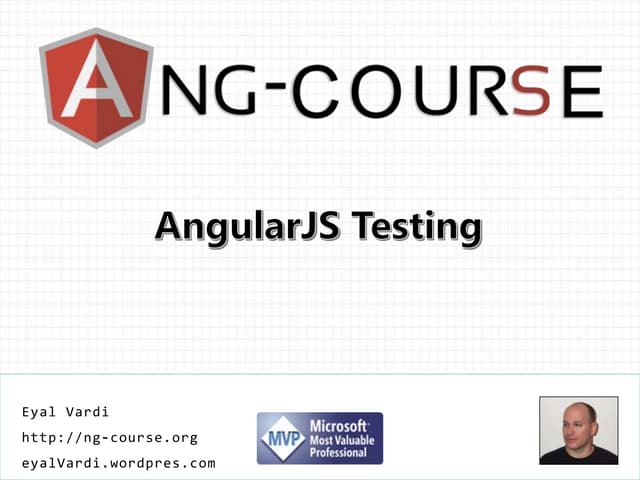 AngularJS Testing