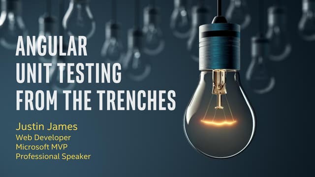 Angular Unit Testing NDC Minn 2018