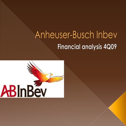 Ab inbev m&a | PPTX