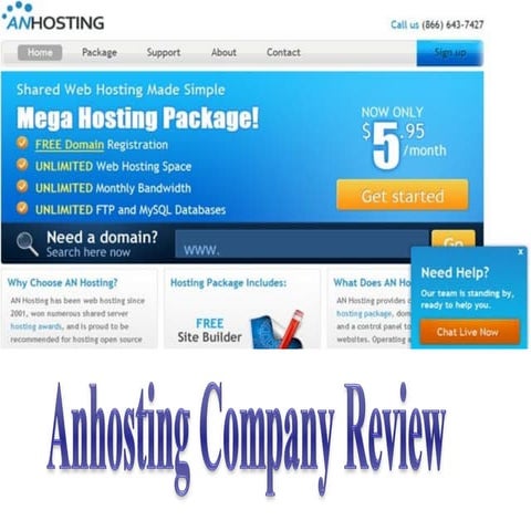 Anhosting Company Review
