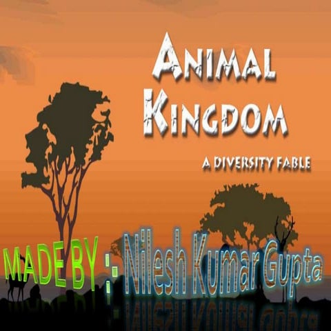 Aniaml kingdom class XI