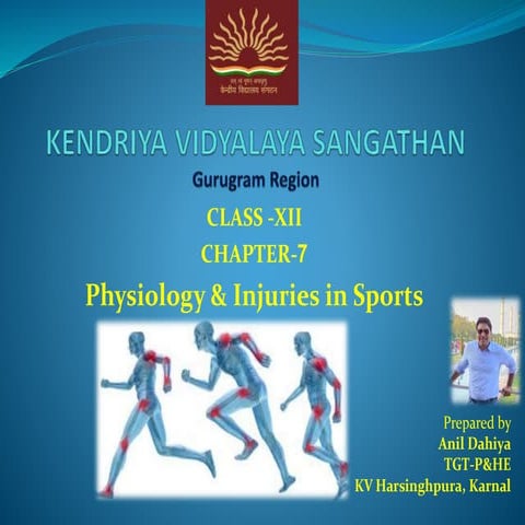 Anil dahiya  Class XII chapter -7 Physiology & injuries in sports
