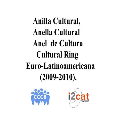 Anilla Cultural Eurolat English