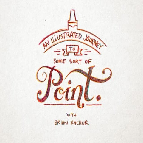 An illustrated journey to some sort of point about marketing