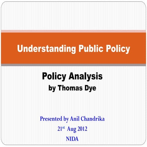 ppt on understaing policy